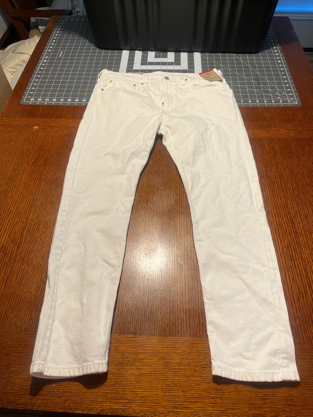 Levi’s 512 White Slim Jeans 34x30